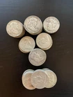 Assorted Franklyn Half Dollar, From 1957 to 1963, Lot of 64