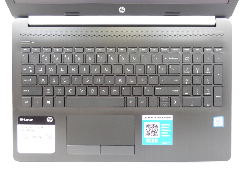 HP 15-da0014dx 15.6" HD Touch i5-8250U 12GB 128GB SSD W11H Laptop - Image 3 of 4