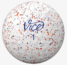 NEW VICE Pro Drip Golf Balls RED and BLUE One Dozen New Version 