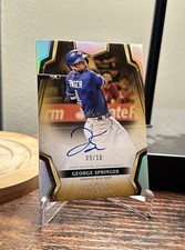 George Springer 2024 Topps Five Star Autographs #’d /10 - #FSA-GS (AU) Blue Jays