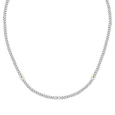 Collana Morellato Gold Uomo Acciaio Silver con Oro (SATM21)