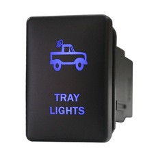 Push switch 925B TRAY LIGHTS 12V for Toyota Prado Landcruiser LED BLUE 3A