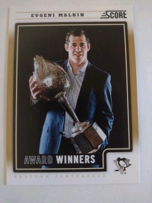 2012-13 Score Gold Rush Award Winners #492 Evgeni Malkin