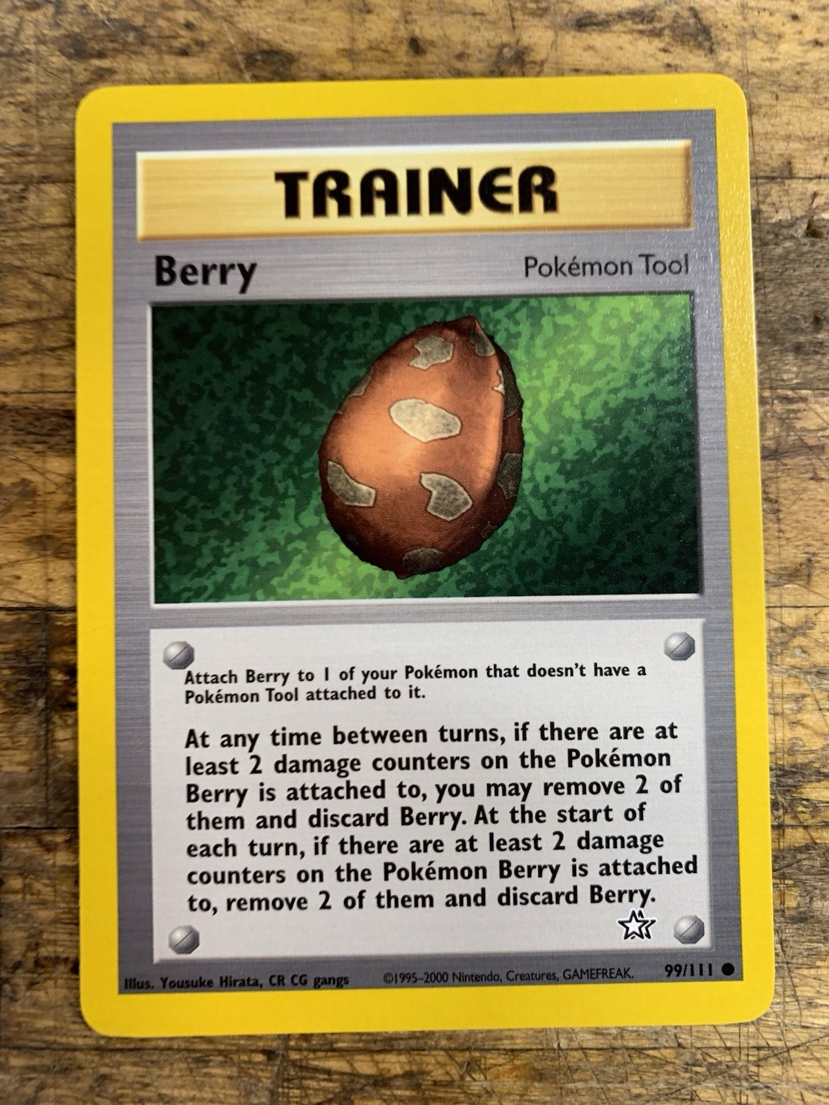Berry 99/111 Common  - Neo Genesis - Pokemon Card