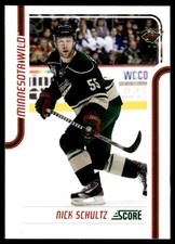 2011-12 Score Nick Schultz Minnesota Wild #241