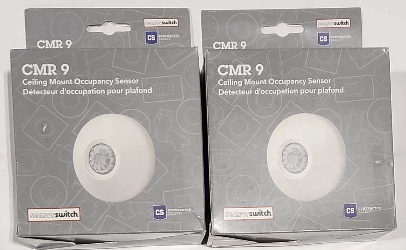 Lithonia Lighting CMR Series 360° Motion Occupancy Sensor (lot of 2) CMR 9
