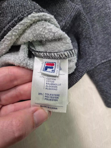 Fila Jumper Sweatshirt Men's Grey Long Sleeve Size Large - Picture 3 of 9