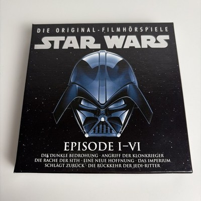 STAR WARS - Episode 1-6 - Die Original Film Hörspiele - 6 CD Box. CD`s