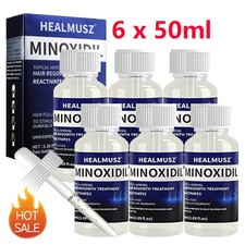 6 Pack Minoxidil 5% Extra Strength Men Hair Regrowth Treatment 6 Month Supply UK