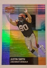 2001 Bowman's Best - Justin Smith #160 /1499 (RC)