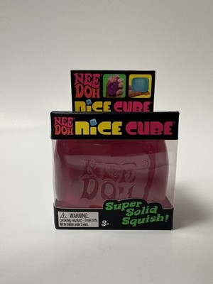 Tik Tok Viral Nee Doh Nice Cube Pink Super Solid Squish