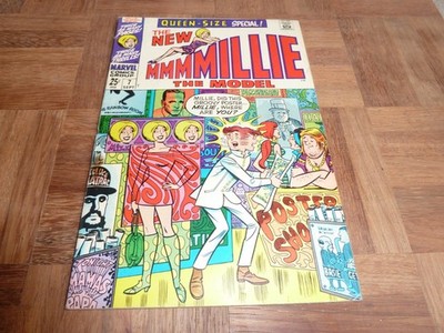 New & unread MILLIE the MODEL - Queen Size Special # 7  1968 - Silver Age