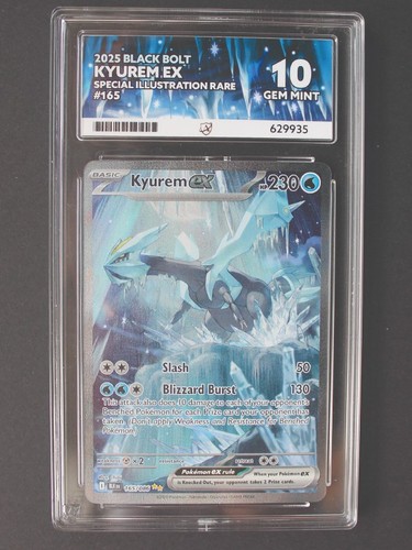 Kyurem ex graded ACE 10 for sale on eBay