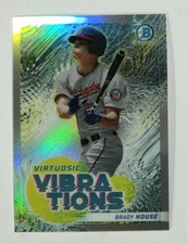 2022 Bowman #VV-7 Brady House Virtuosic Vibrations Washington Nationals Baseball