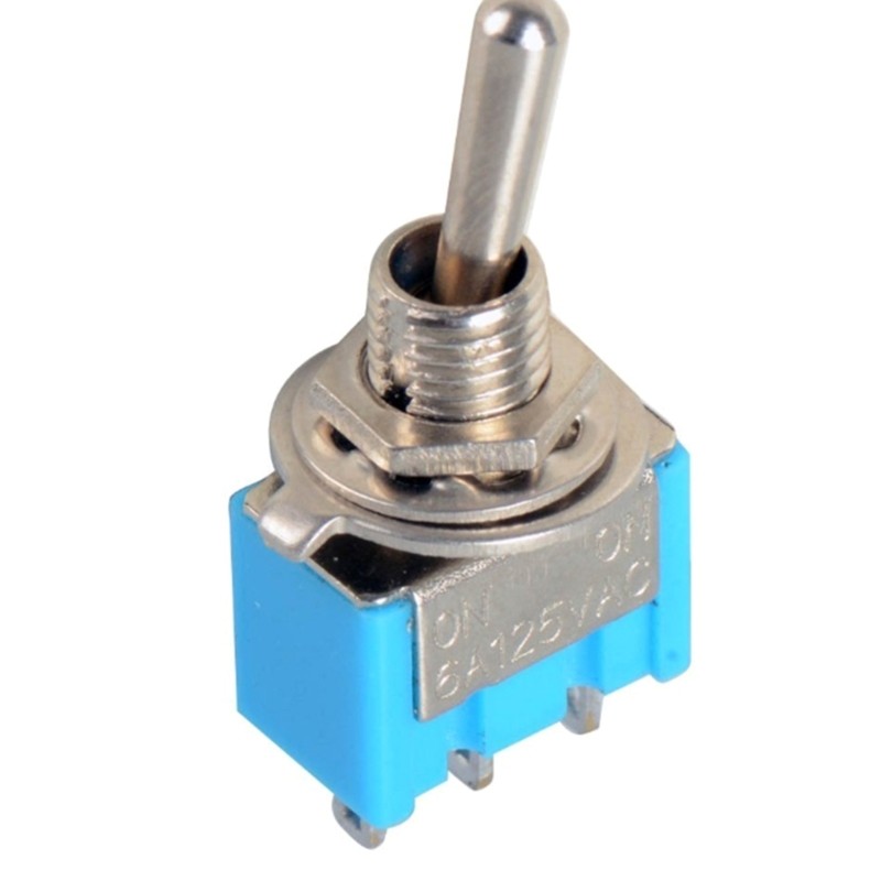 10pcs 3 Pin MTS-103 Miniature Toggle On Off Knob Switch Micro for Car ...