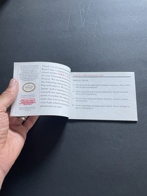 ghoul school nes Manual only
