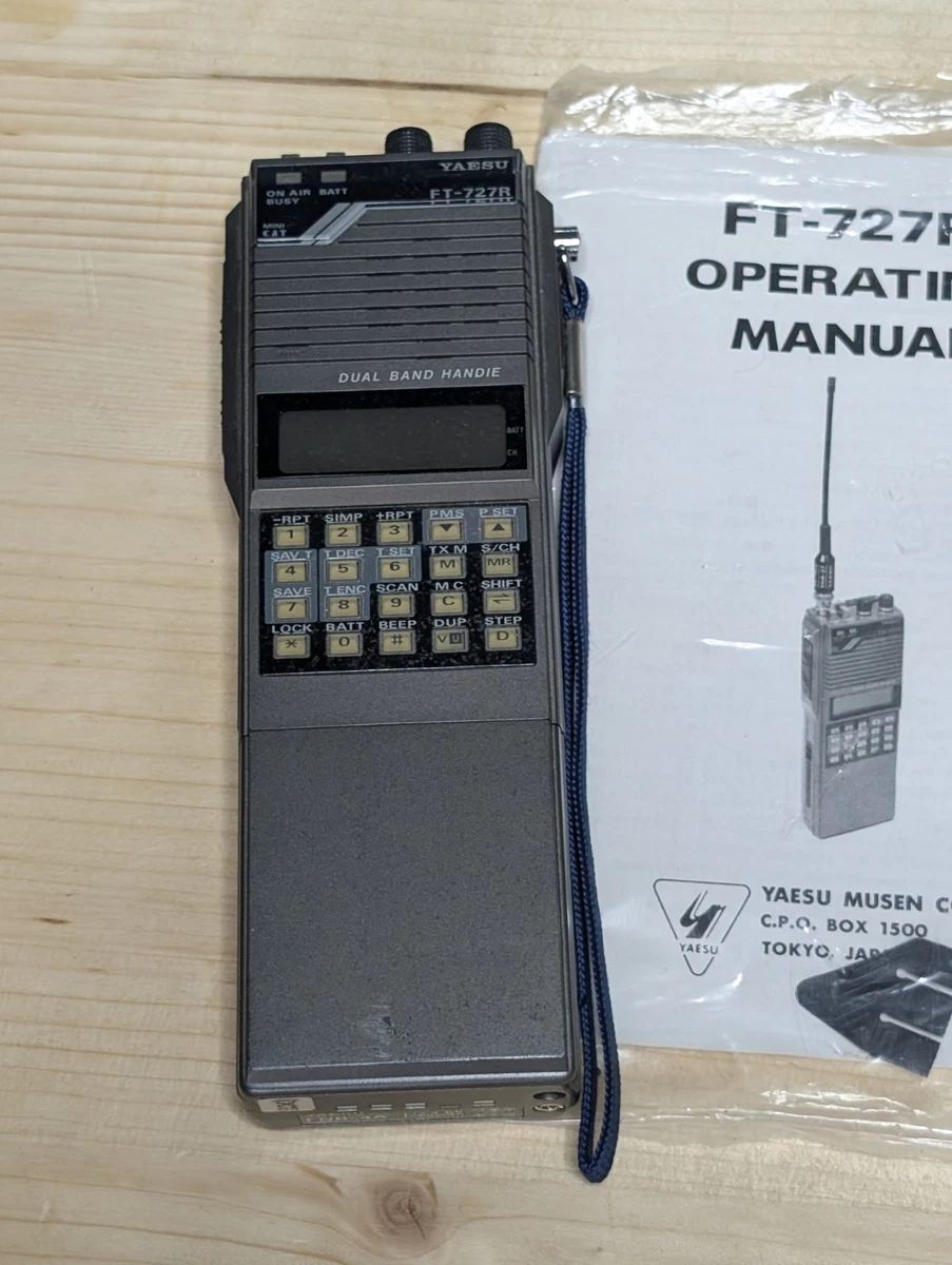 Yaesu FT-727R Dual Band HT Handheld Ham Radio Transceiver | eBay