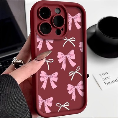 Bowknot Case For Samsung S26/S25FE/S24/A16/A17/A37/A57 ShockProof Phone Cover