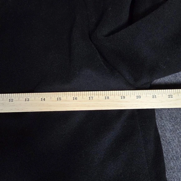Vintage Brookstreet Raleigh Washington Cashmere Overcoat Sz 42 Single Breasted - product detail image 12