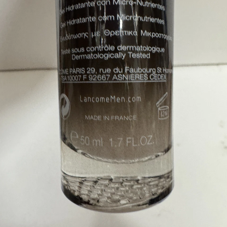 Gel hidratante Lancome Men Hydrix Micro Nutrient 1,7 OZ Foto 4 de 4