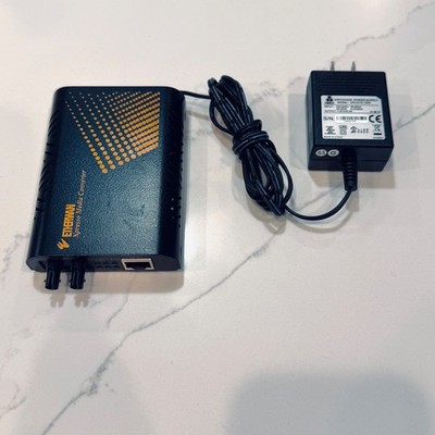 ETHERWAN XPRESSO ST MEDIA CONVERTER EL100T 10/100TX TO 100FX REV 2 (147-3)