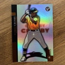 2005 Topps Pristine - Base Common Bobby Crosby #3  /375 - Oakland Athletics