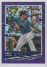 2020 Panini Donruss Optic FOTL Purple Pandora Prizm /99 Mitch Haniger #121 0c2