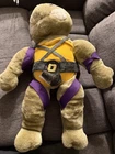 Vintage TMNT Donatello 22” Plush Teenage Mutant Ninja Turtles 1990 Playmates