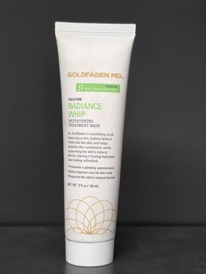 GOLDFEDEN MD SOLUTION RADIANCE WHIP Brightening Treatment Mask 2 Fl. Oz. NEW 