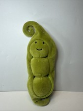 Jellycat Vivacious Vegetable Pea Pod Rare Retired All tags removed