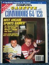 Compute s Gazette magazine for Commodore Computers - June 1989