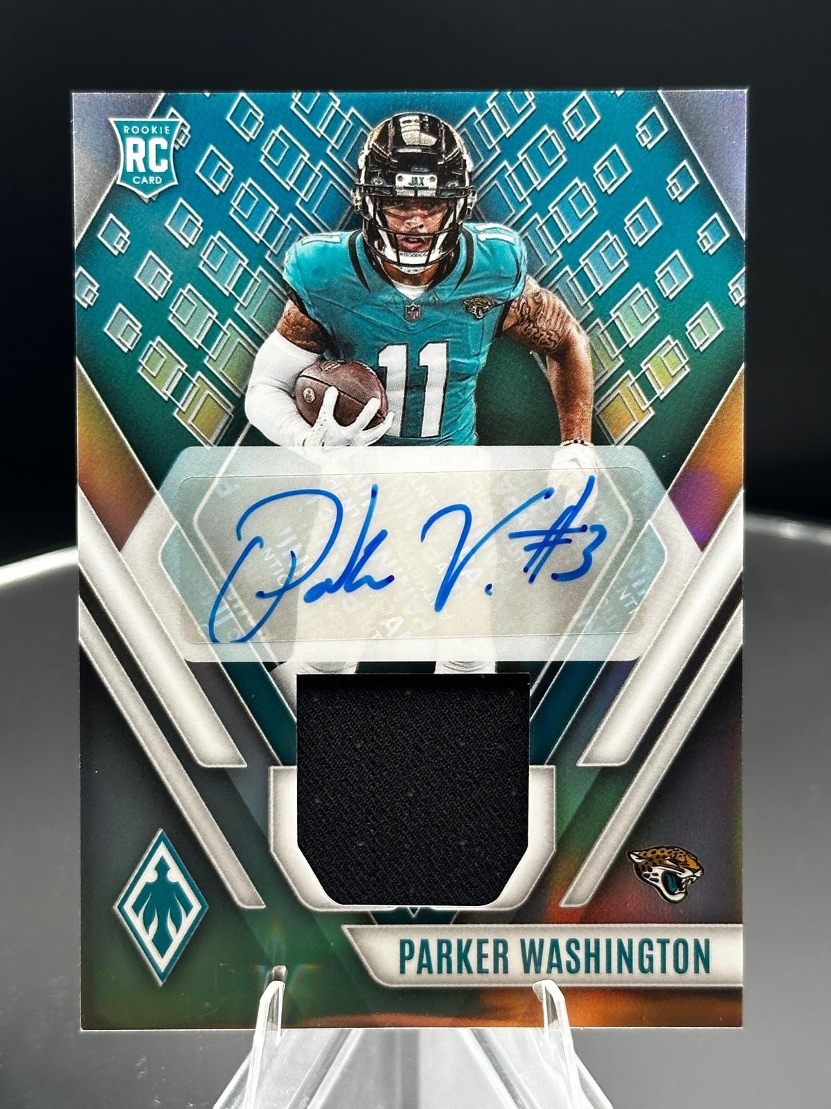 Parker Washington Panini Phoenix Rps Rookie Auto Jersey #RAJPW Base