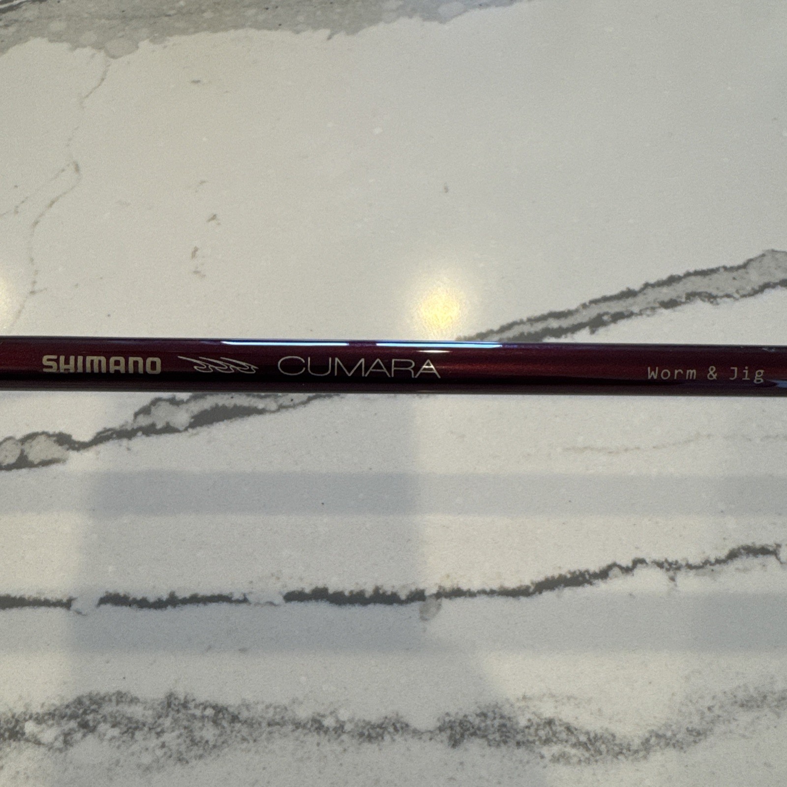 Shimano 7&rsquo;6&rdquo; Red Cumara Medium Spinning Rod