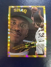 Shaquille O'Neal Orlando Magic Gold Border Rookie of the Year #119