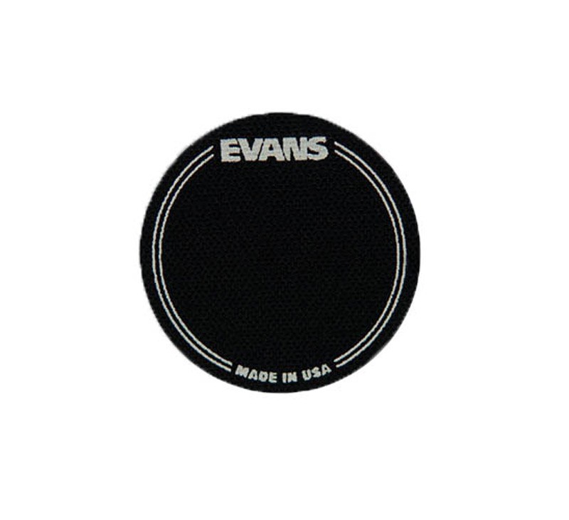 Evans EQ PatchBlack Nylon Bass Drum Patch (2 Pcs)
