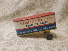 WYANDOTTE VAN LINES TRUCK TRAILER 6" SMALLER VERSION. K7
