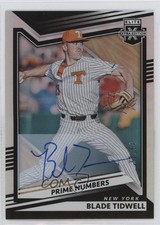 2022 Elite Extra Edition Prime Numbers B Signatures 32/64 Blade Tidwell Auto xb2
