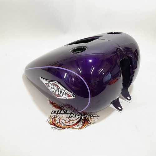 NEW Harley 2008-2010 Softail Gas Fuel Tank Concord Purple Pin Stripe 62207-09CZ - Picture 6 of 9