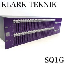 rare/working product KLARK TEKNIK graphic equalizer SQ1G