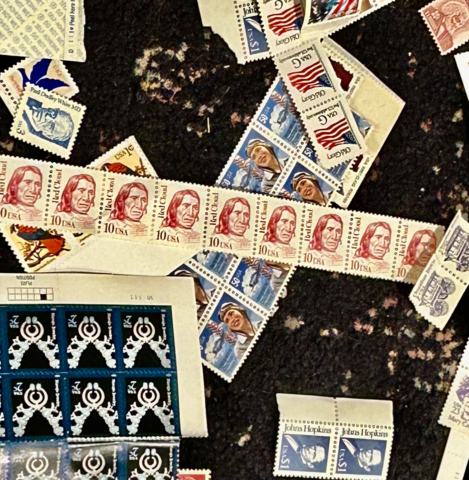 us stamp collection lot Hundreds of unused in excellent condition RARE