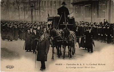 CPA AK PARIS Funerailles de S. Em. Mgr. le Cardinal Richard (971982)