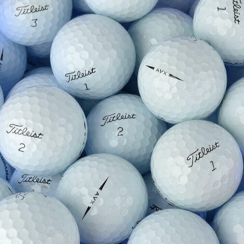 Titleist AVX Lake Golf Balls Grade A Very Good Greenside Spin 12 24