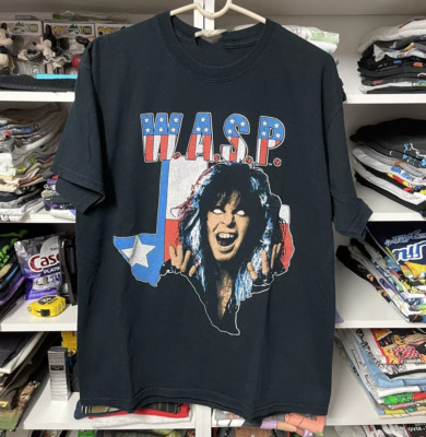 WASP  World Domination  T Shirt Black Size S-5XL DO333