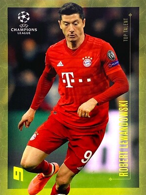   Topps Lionel Messi Designed Set #20/50 Top Talent | Robert Lewandowski - FCB