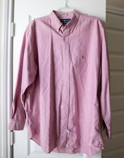 Polo Ralph Lauren Yarmouth Oxford Shirt 17 1/2 34/35 Pink Long Sleeve Oxford
