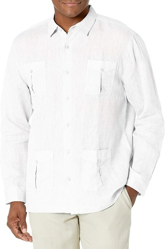 Pocket Guayabera Shirt | eBay