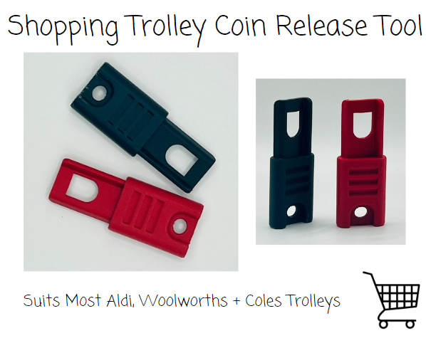 Shopping Trolley Coin Release Key Removal Tool Coles Aldi