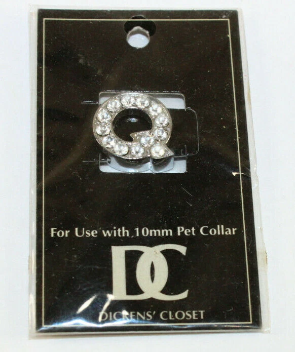 Dicken's Closet Para Petco Collar Dije 10mm Letra "Q" Foto 3 de 4