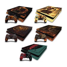 HOUSE OF THE DRAGON SIGILS  CHARACTERS VINYL SKIN PS4 SLIM CONSOLE  CONTROLLER