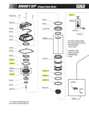 O-Ring Depot o-ring kit compatible for Senco SN901XP SN902XP